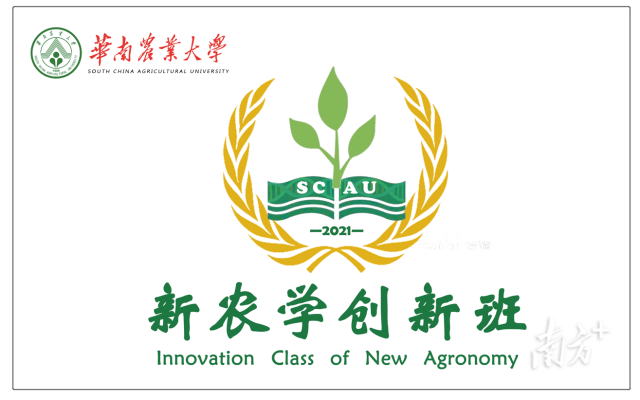 华南农业大学新农班班旗。
